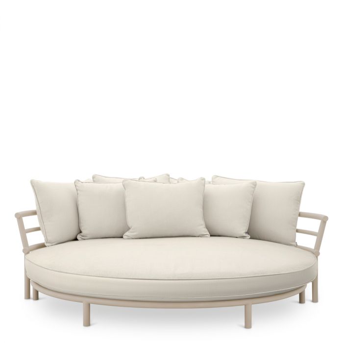 Outdoor Bed Laguno sand lewis off-white/grey