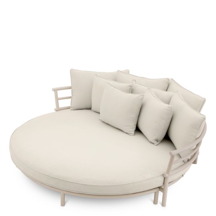 Outdoor Bed Laguno sand lewis off-white/grey