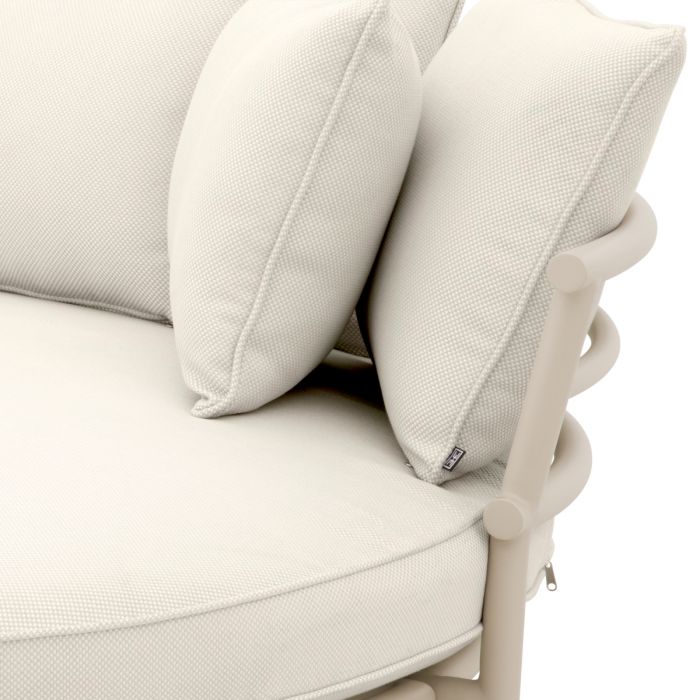 Outdoor Bed Laguno sand lewis off-white/grey