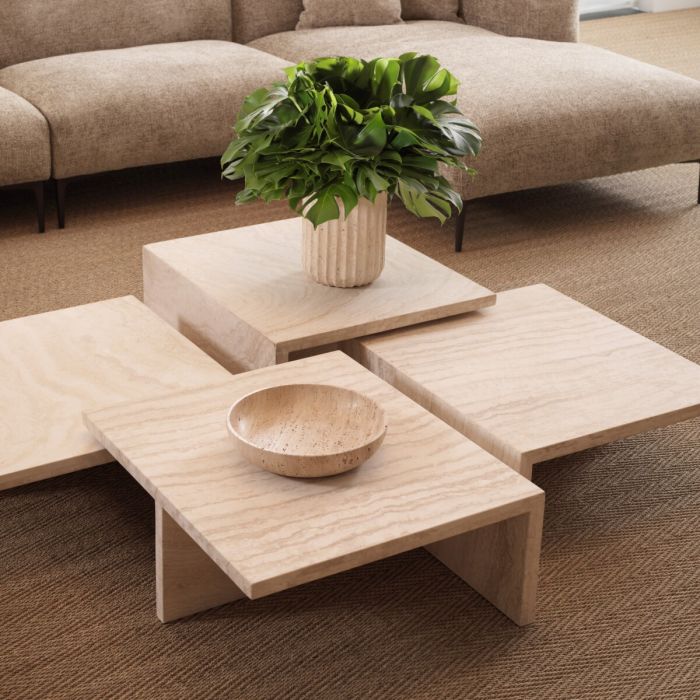 Coffee Table Amara High travertine