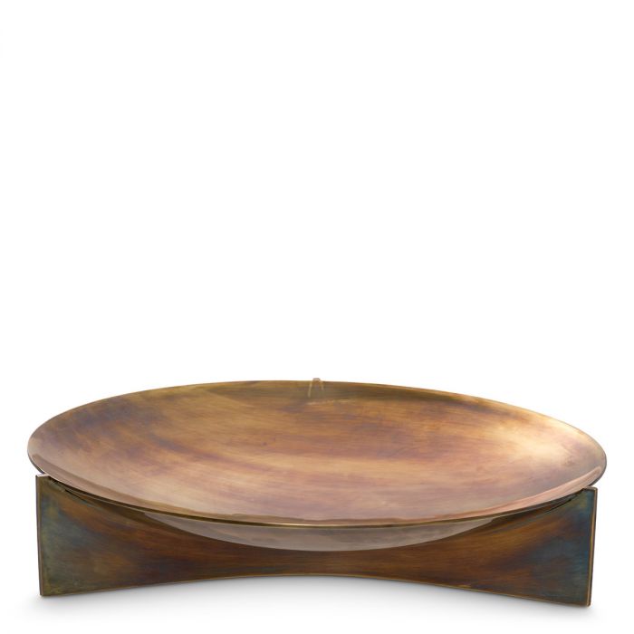 Bowl Kulm vintage brass finish