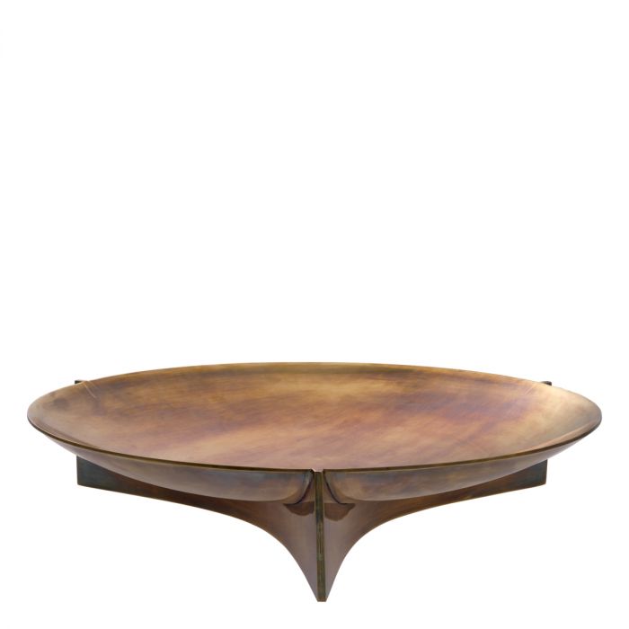 Bowl Kulm vintage brass finish