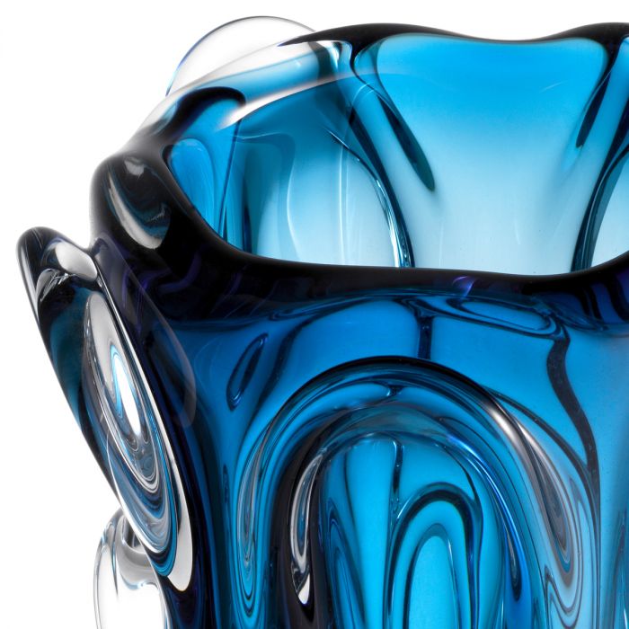 Vase Aila L blue