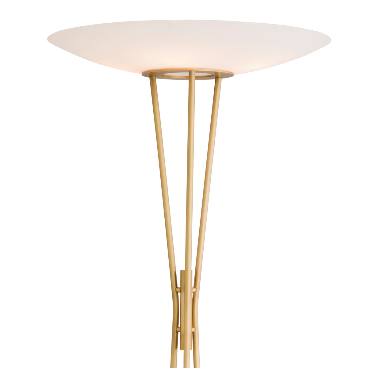 White Glass Floor Lamp Collina | Eichholtzmh.com