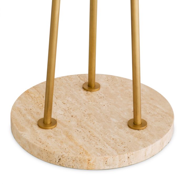 Floor Lamp Collina antique brass finish