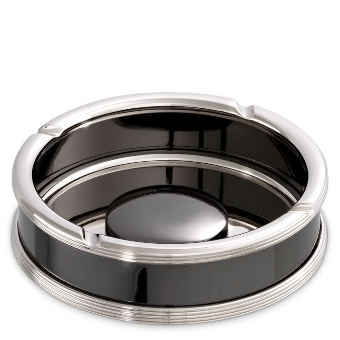 Ashtray Ella nickel finish