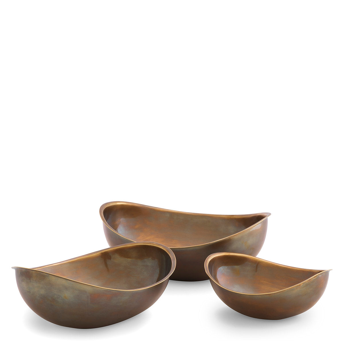 Vintage Brass Bowl Set (3) Sena | Eichholtzmh.com