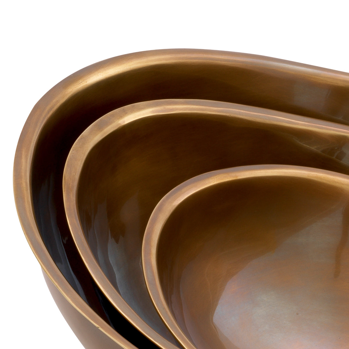 Vintage Brass Bowl Set (3) Sena | Eichholtzmh.com
