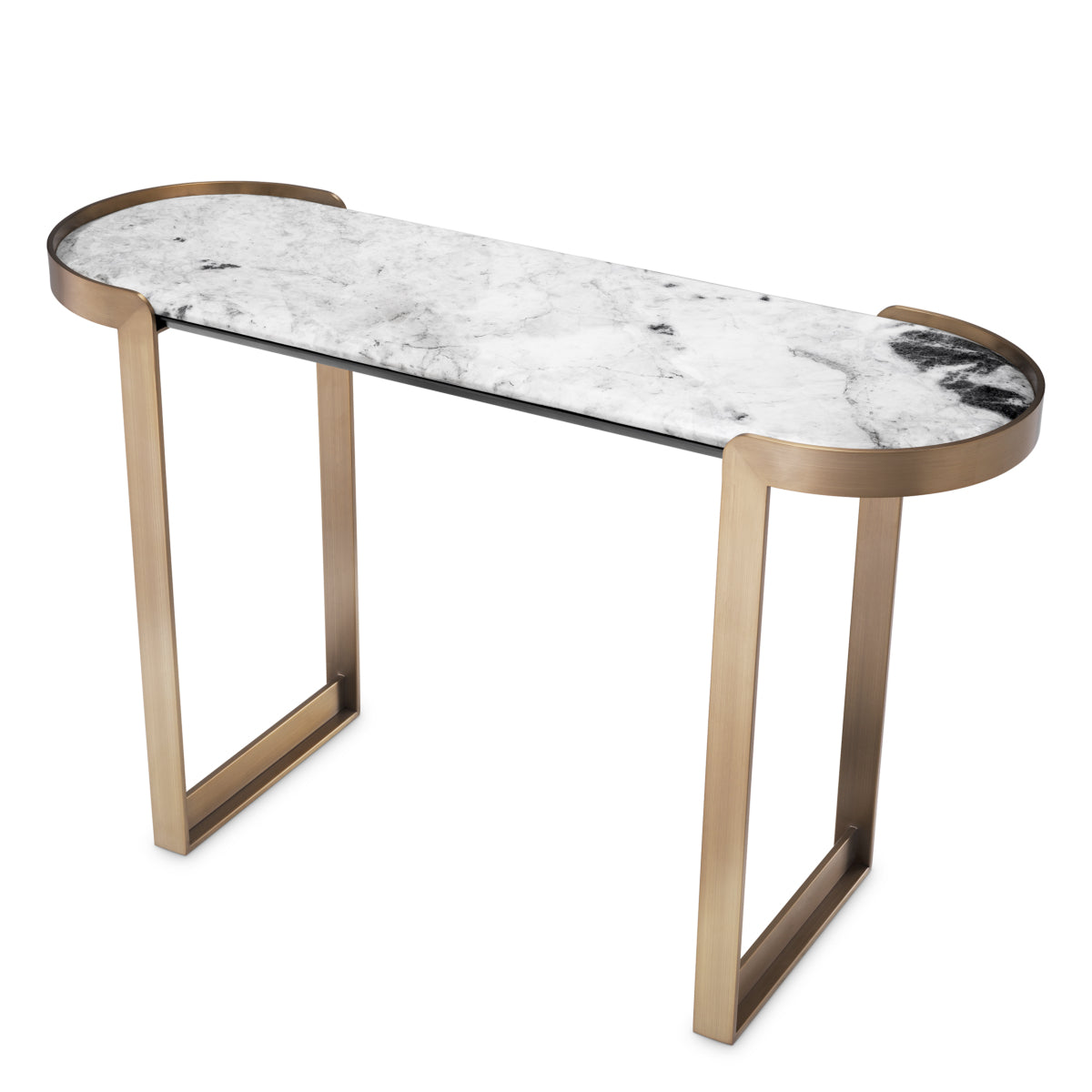 Marble Brass Console Table Fabio | Eichholtzmh.com