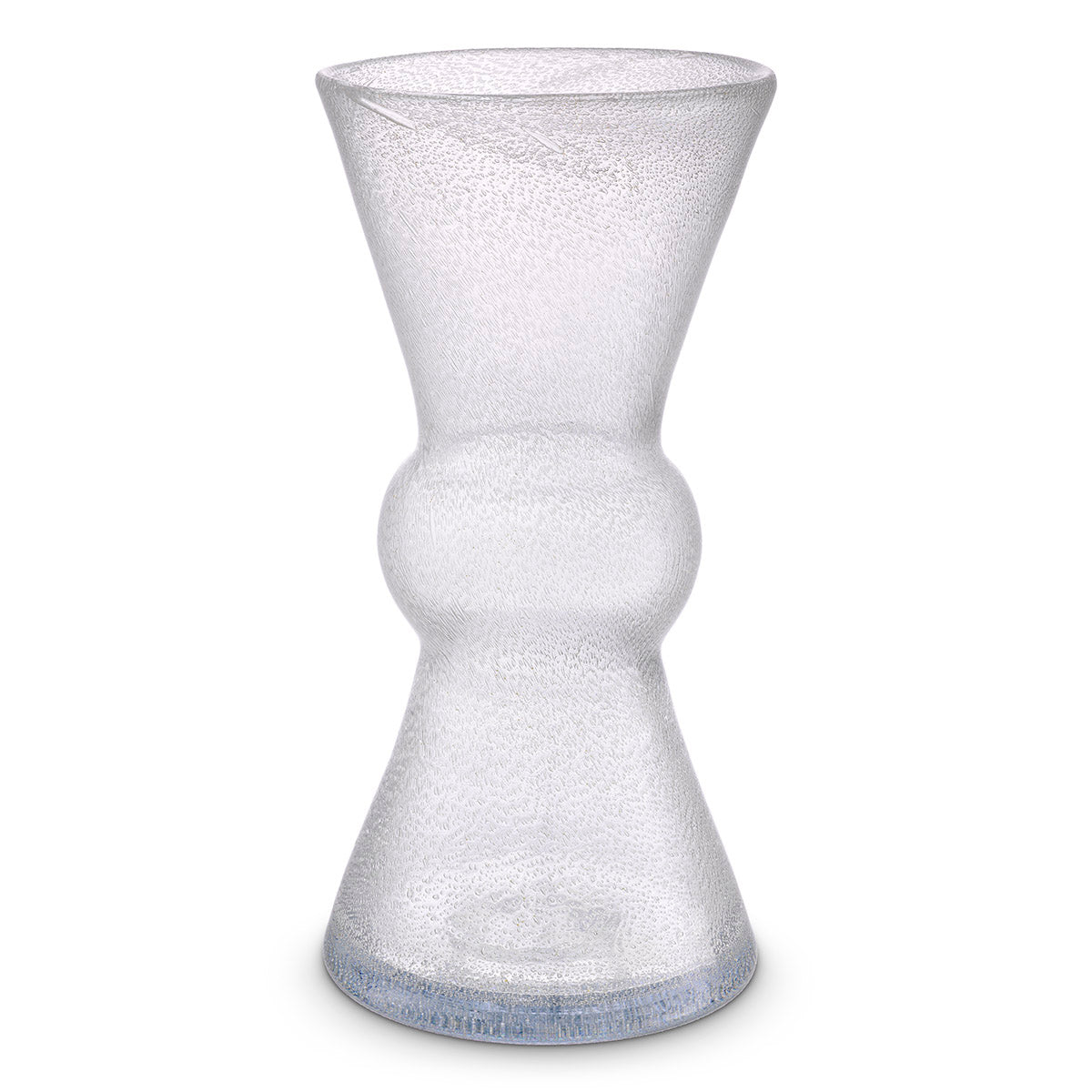 Sculptural Clear Glass Vase Axa | Eichholtzmh.com 
