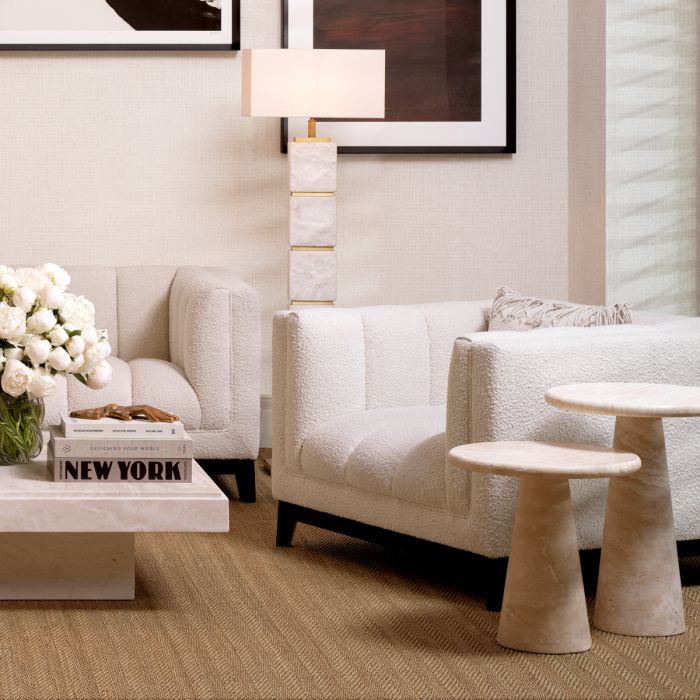 Side Table Adriana S travertine