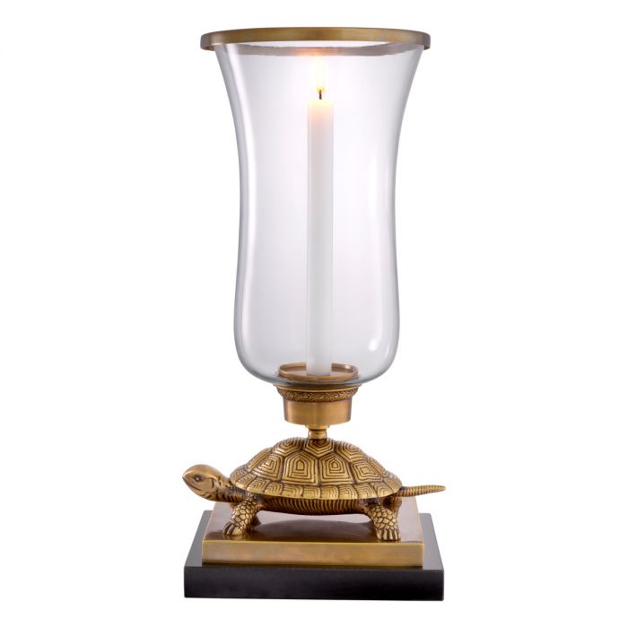 Hurricane Tortoise vintage brass finish