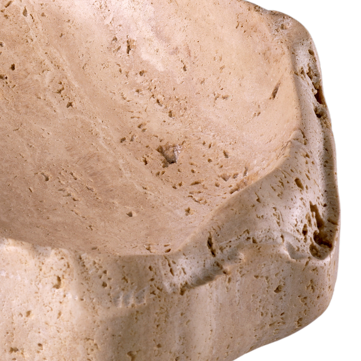 Decorative Carved Travertine Bowl Callas | Eichholtzmh.com