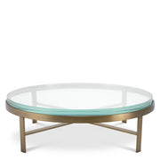 Round Glass Coffee Table Hoxton | Eichholtzmh.com