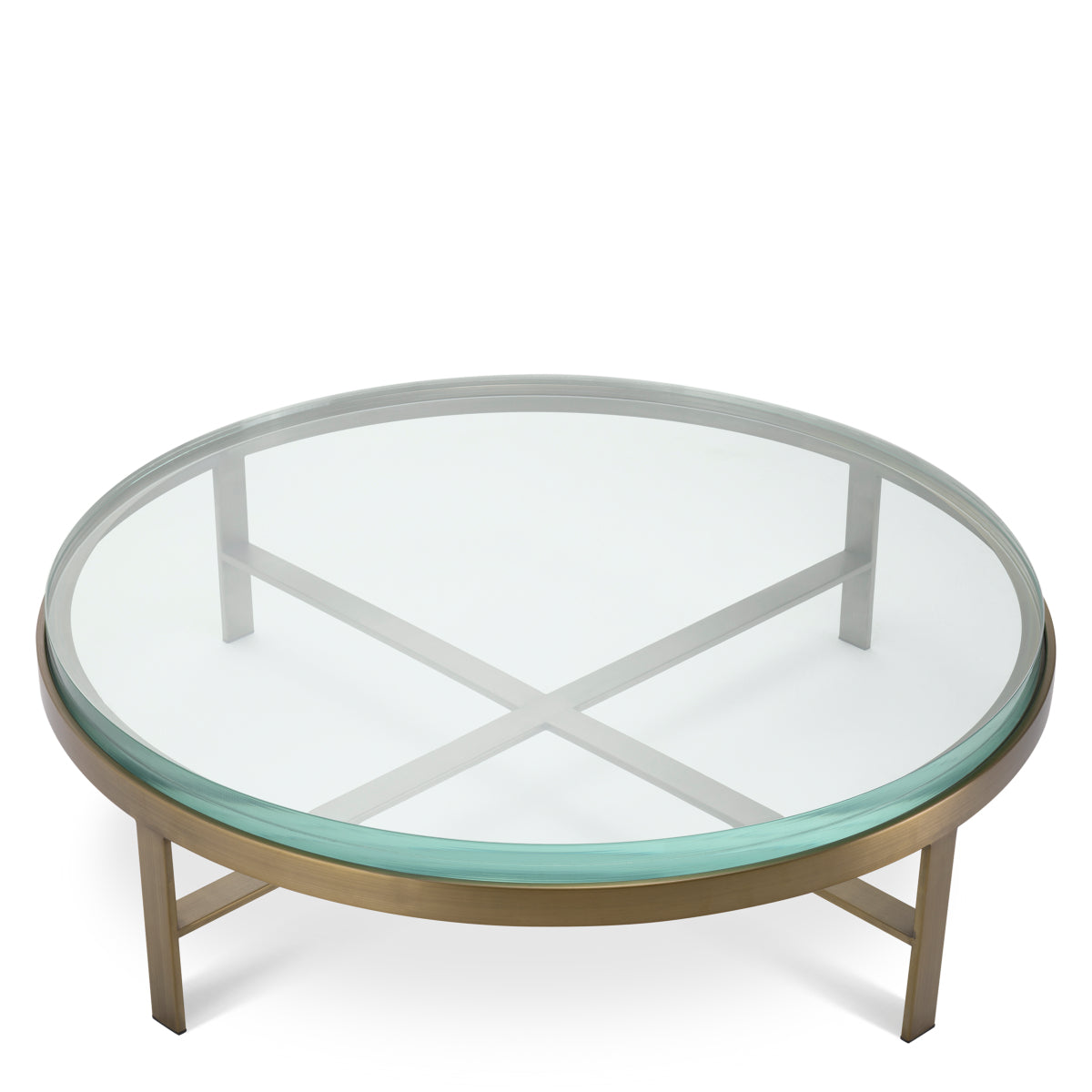 Round Glass Coffee Table Hoxton | Eichholtzmh.com