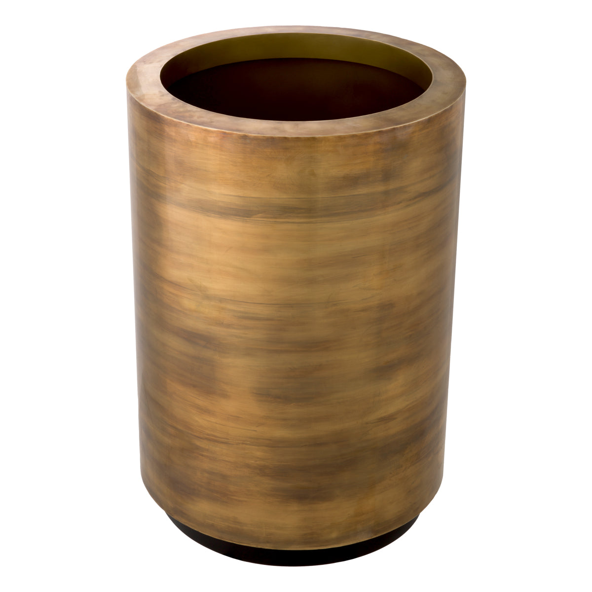 Vintage Brass Round Planter Jasper | Eichholtzmh.com