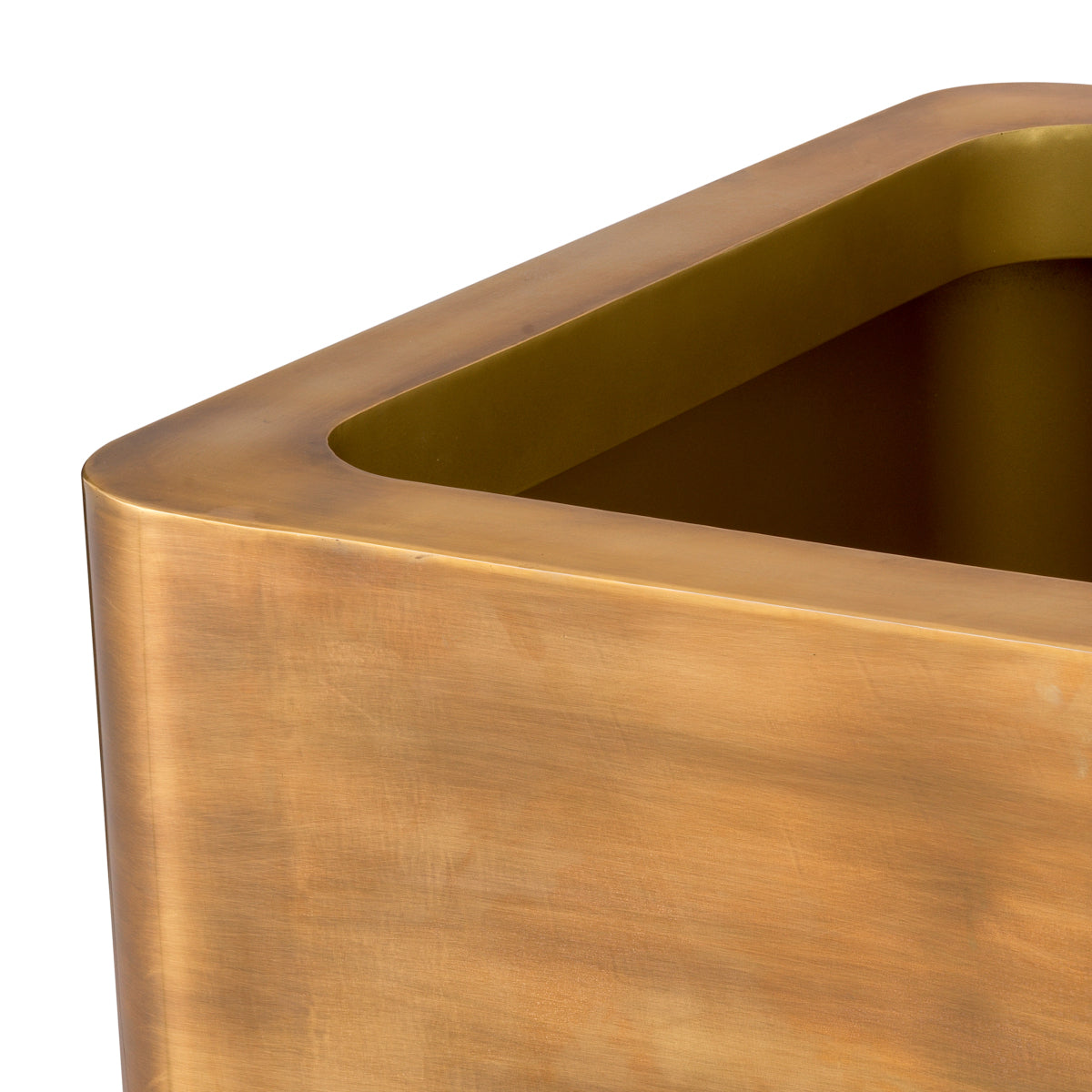 Vintage Brass Planter Jasper | Eichholtzmh.com