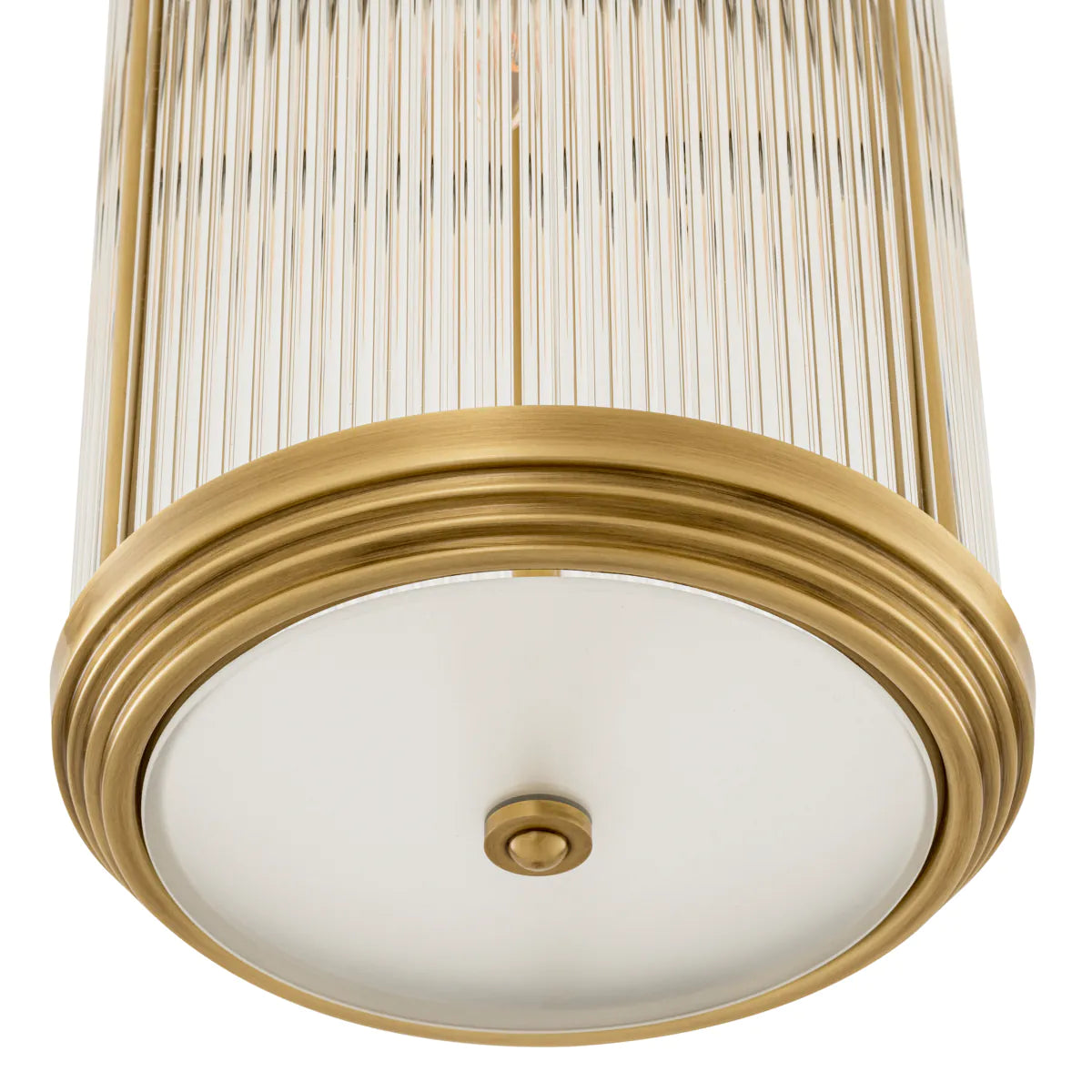 Cylindrical Glass Pendant Lamp Rousseau | Eichholtzmh.com