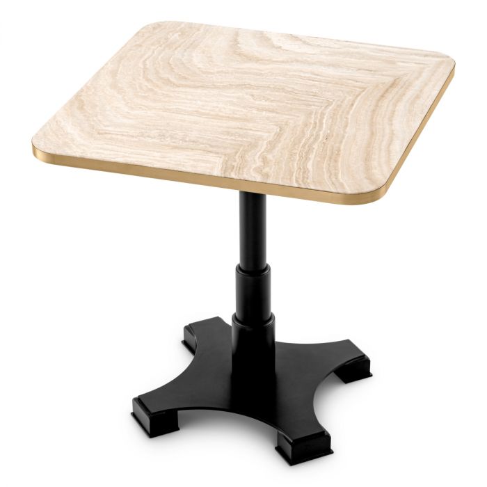 Dining Table Avoria square travertine
