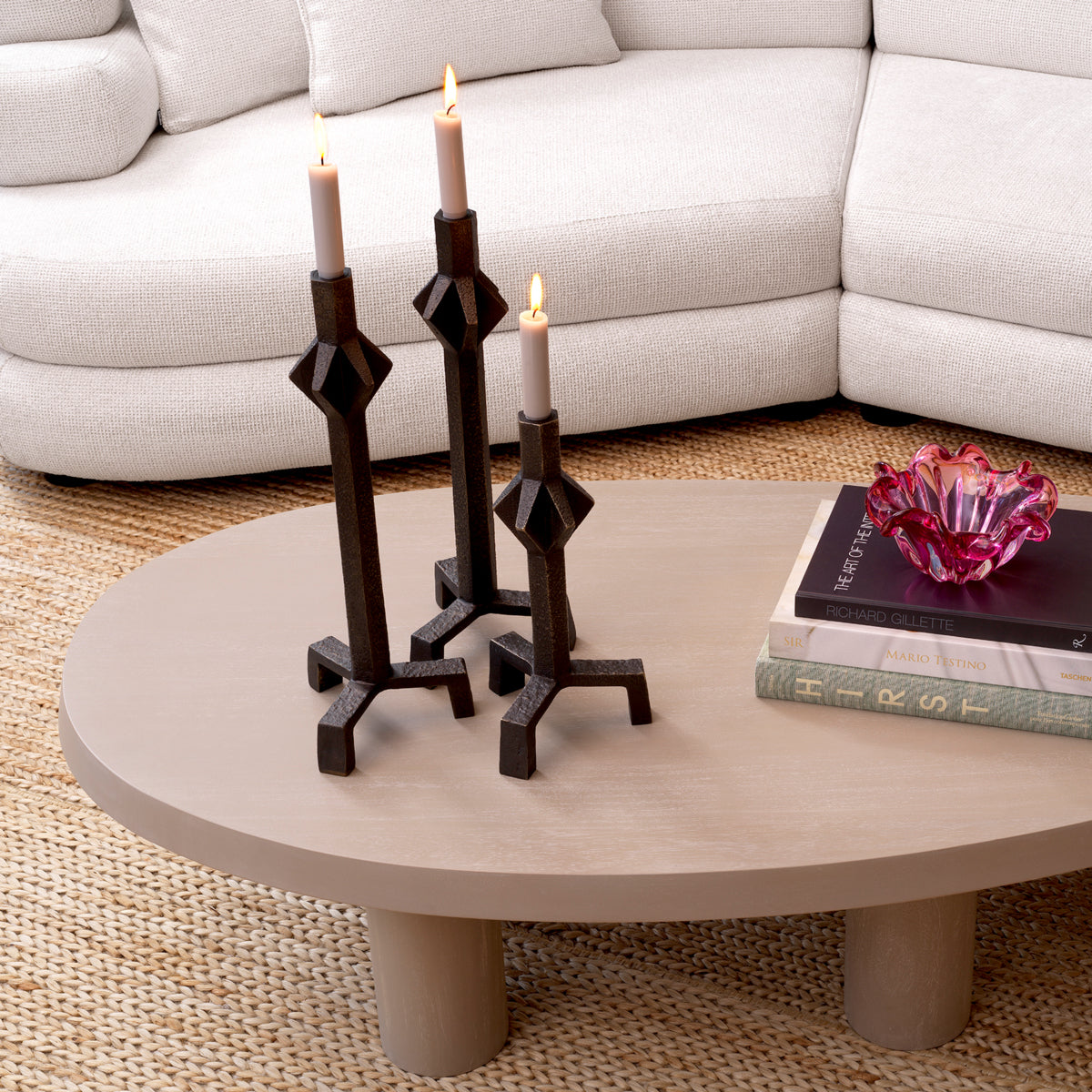 Bronze Vintage Candle Holder Conti | Eichholtzmh.com 