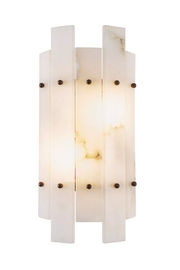 Alabaster Brass Wall Lamp Ruby | Eichholtzmh.com
