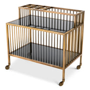 Contemporary Brass Trolley Rutherford | Eichholtzmh.com