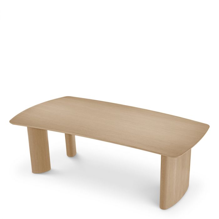 Dining Table Bergman S natural oak veneer