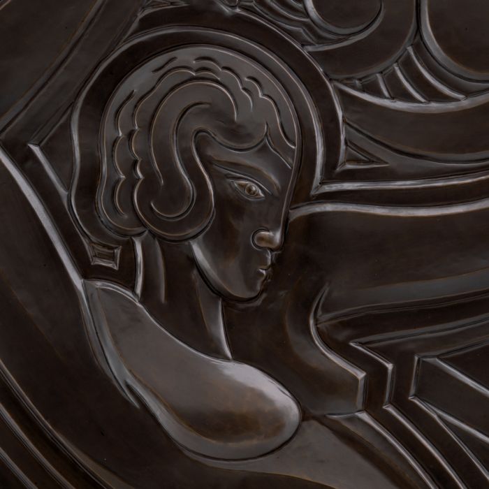 Wall Object Folies Bergere bronze finish
