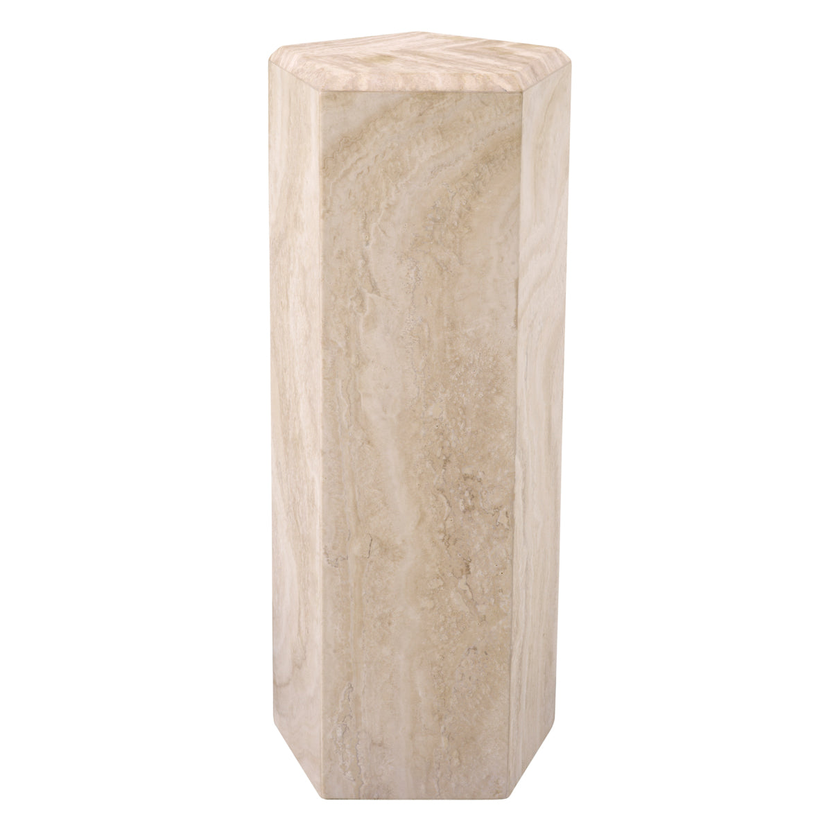 Hexagonal Travertine Column Cuneo | Eichholtzmh.com