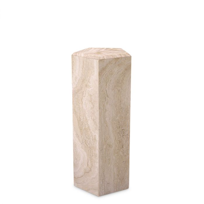 Column Cuneo S travertine