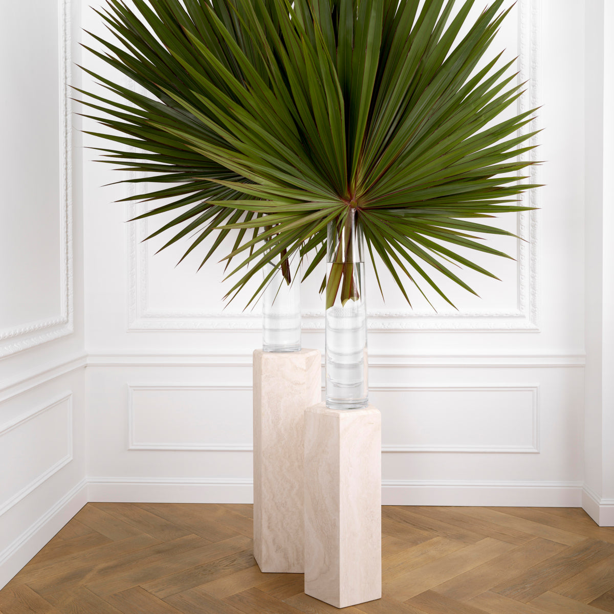 Hexagonal Travertine Column Cuneo | Eichholtzmh.com