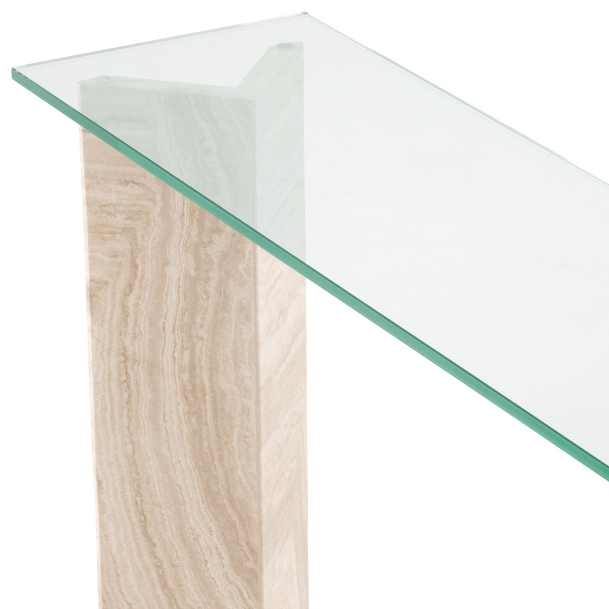 Travertine Console Table Fortuna | Eichholtzmh.com