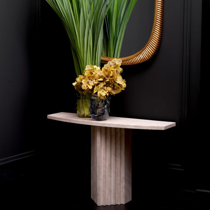 Console Table Atzaro travertine