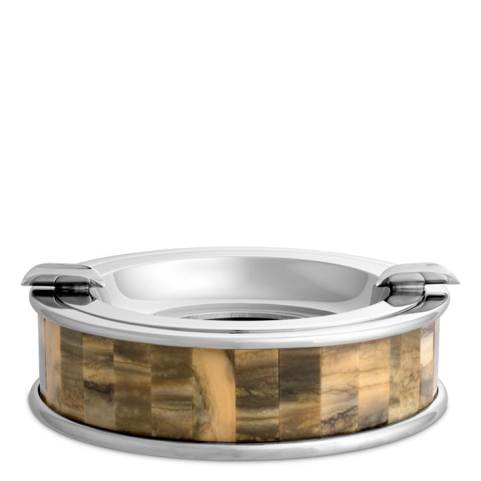 Ashtray Bonham nickel finish