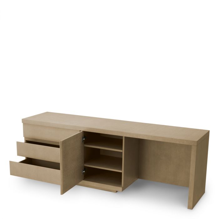 Desk Crosby washed oak veneer