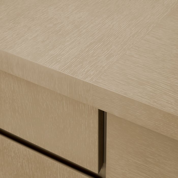 Desk Crosby washed oak veneer