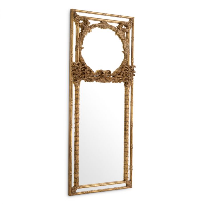 Mirror Le Royal antique gold