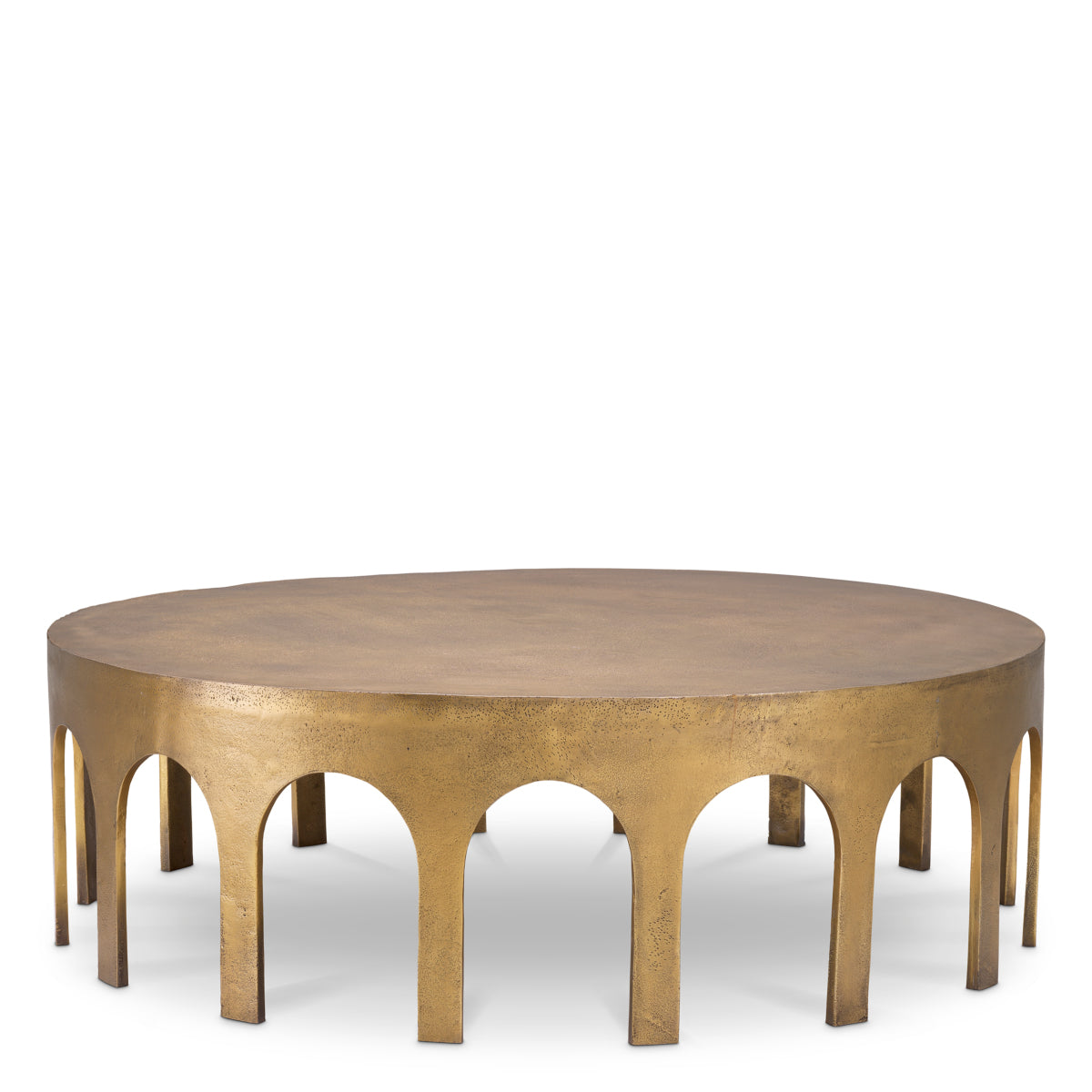 Vintage Brass Coffee Table Gardini | Eichholtzmh.com