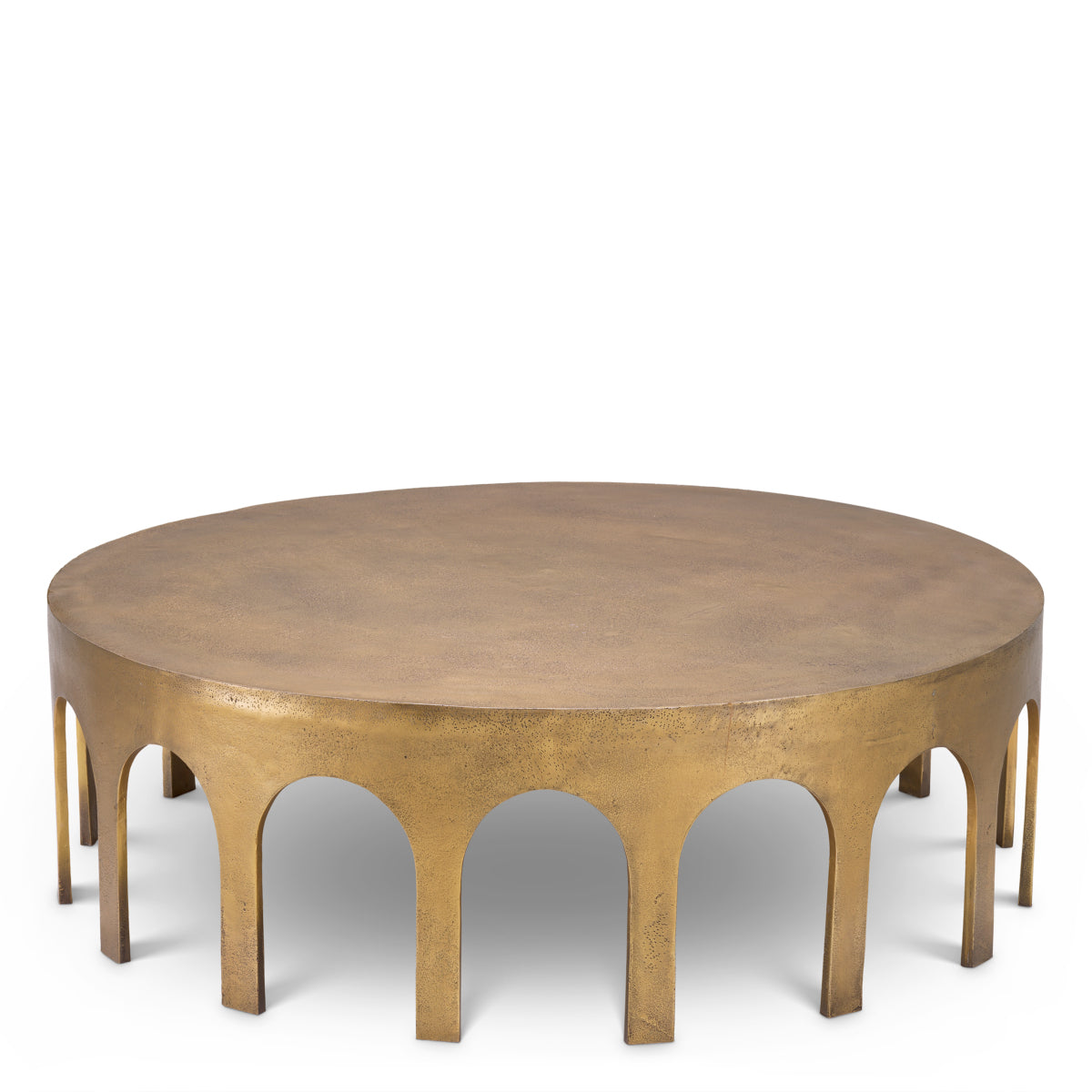 Vintage Brass Coffee Table Gardini | Eichholtzmh.com