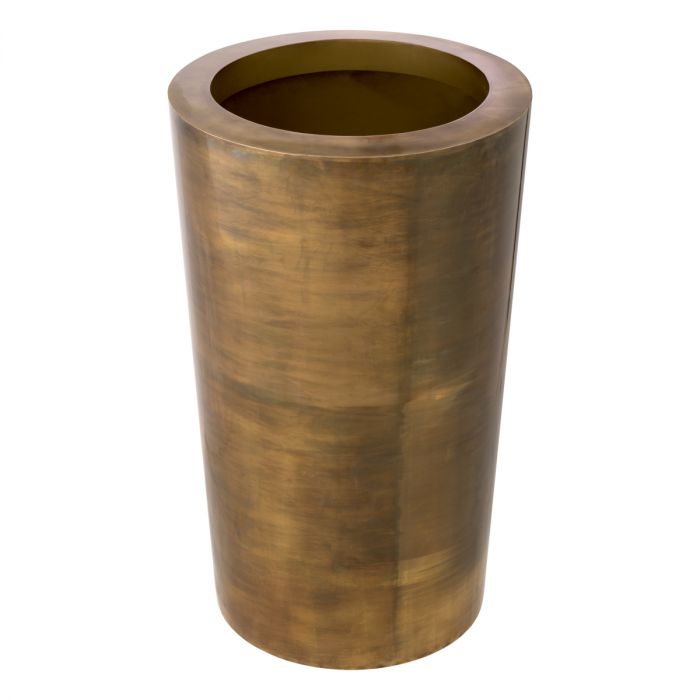Planter Maddox vintage brass finish