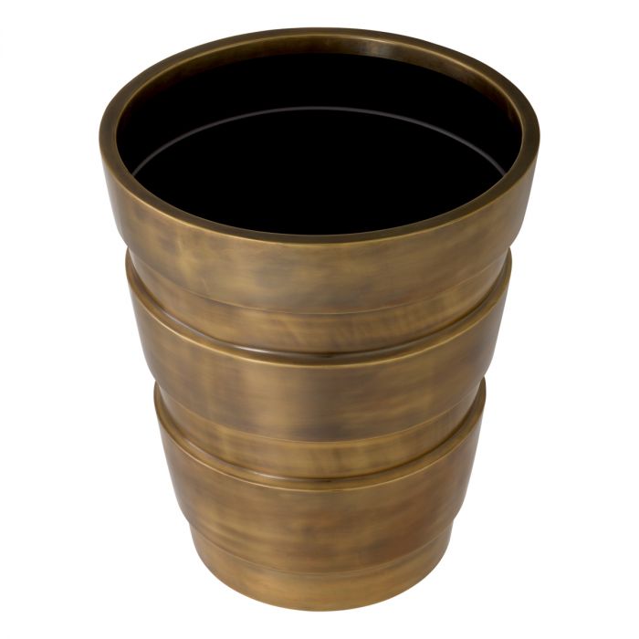 Planter Apex vintage brass finish