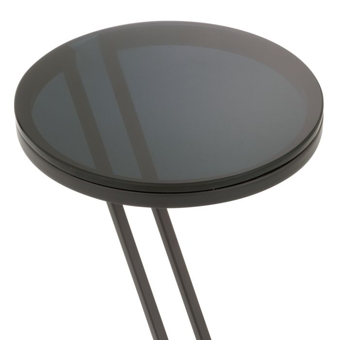 Side Table Falcone gunmetal finish