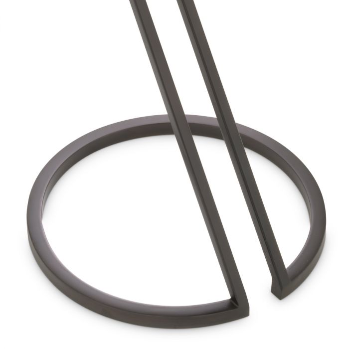 Side Table Falcone gunmetal finish