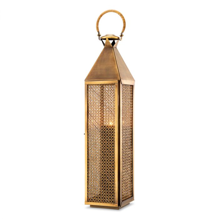 Hurricane Festival L vintage brass finish