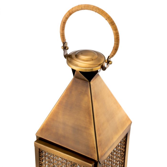 Hurricane Festival L vintage brass finish