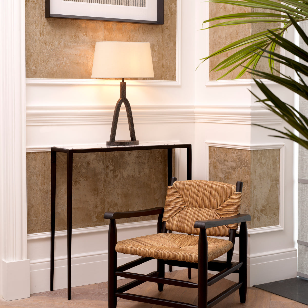 Woven Seagrass Lounge Armchair Elliott | Eichholtzmh.com