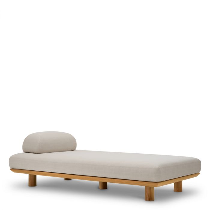 Outdoor Sofa Nomade natural teak lucio sand