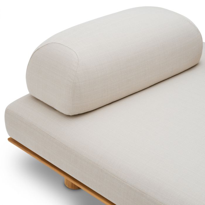 Outdoor Sofa Nomade natural teak lucio sand