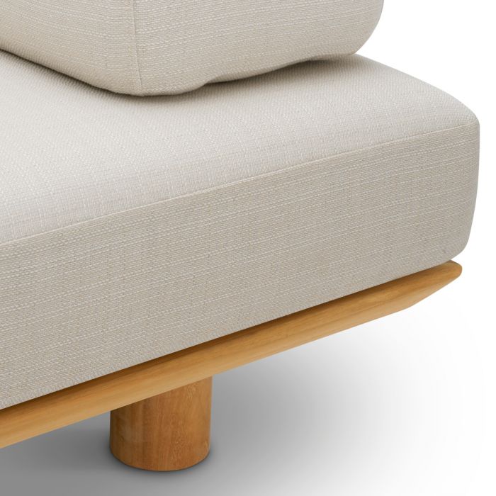 Outdoor Sofa Nomade natural teak lucio sand