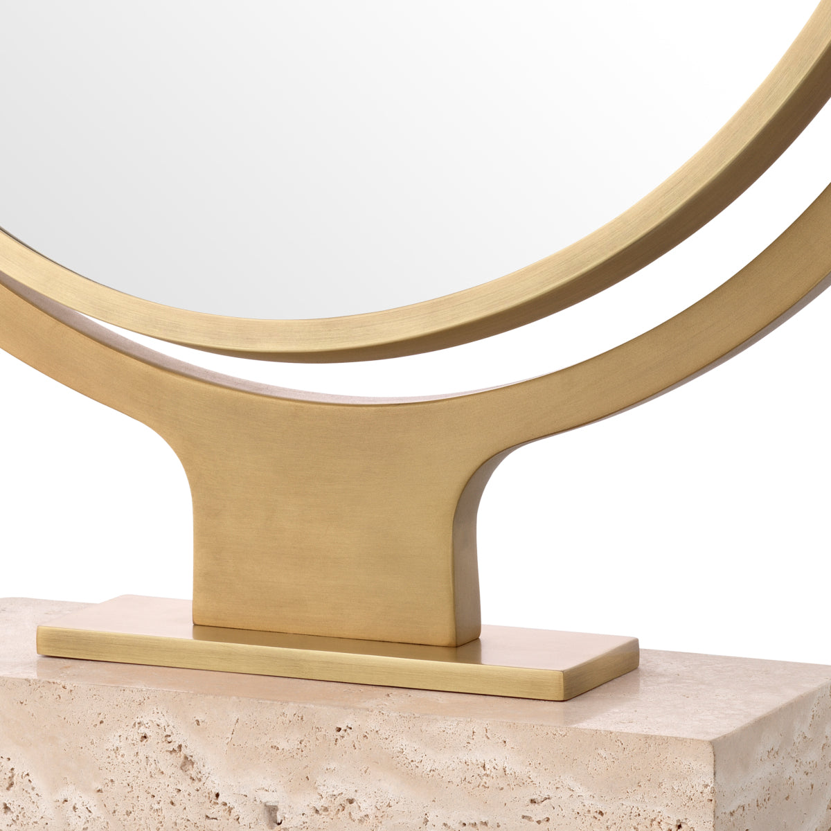 Round Gold Mirror Briançon | Eichholtzmh.com